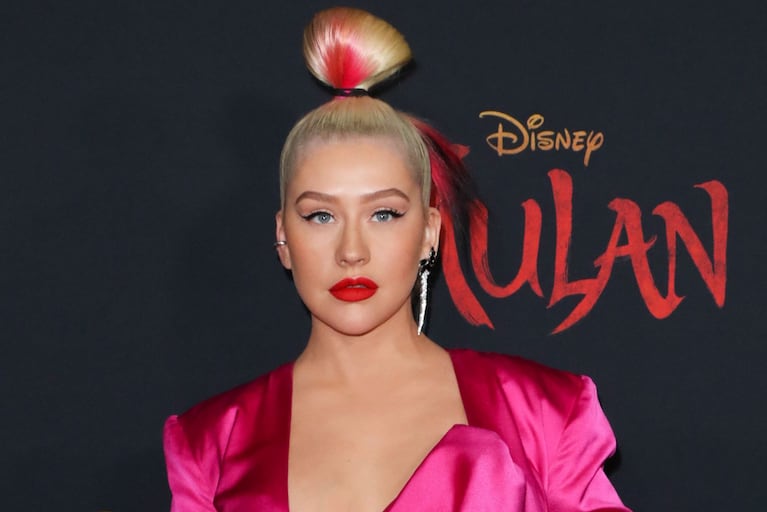 Christina Aguilera, la elegida para cantar en la película Mulán.
