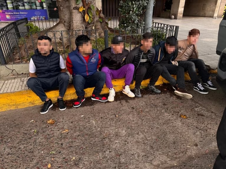 Chuercas y sus cinco ñeris fueron detenidos.