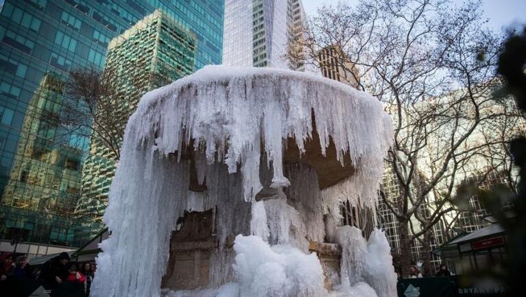 Ciclón bomba: nevó en Florida después de 30 años