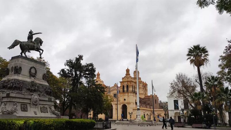 Cielo cubierto en gran parte la provincia. 