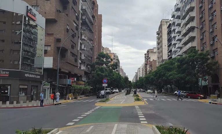 Cielo nublado en Córdoba.