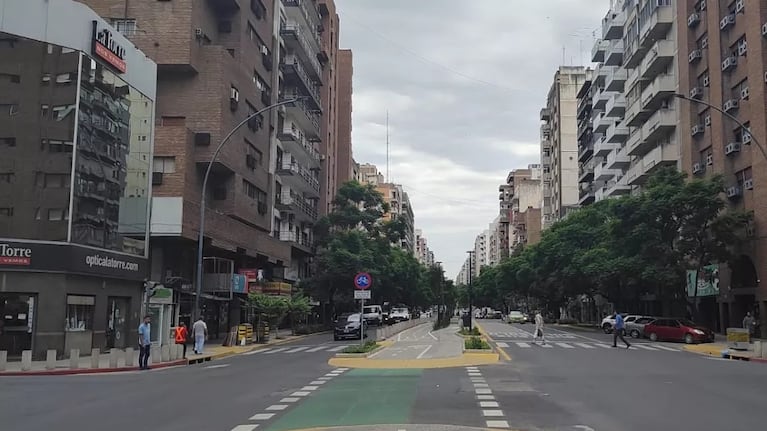 Cielo nublado en Córdoba.