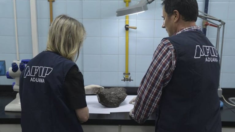 Científicos confirmaron que se trataba de un meteorito.