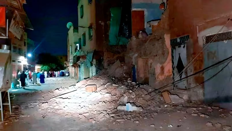 Cientos de muertos por el terremoto en Marruecos.