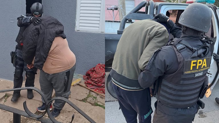Cinco detenidos de una banda narco de Leones.