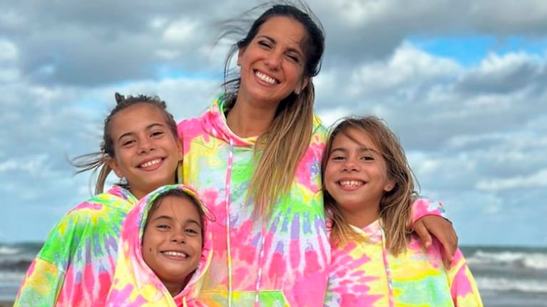 Cinthia Fernández festejó el fin del conflicto legal con el padre de sus hijas.