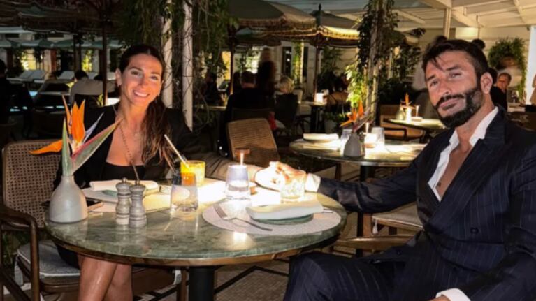 Cinthia Fernández y Roberto Castillo se comprometieron.
