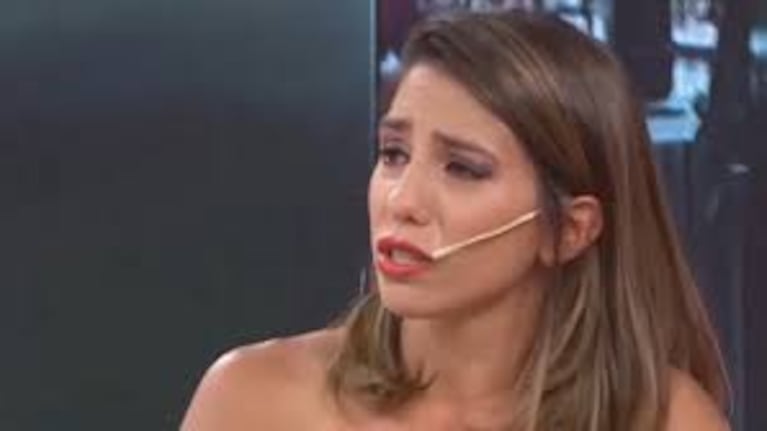Cinthia no aguantó las lágrimas en un mano a mano con Moria Casán.
