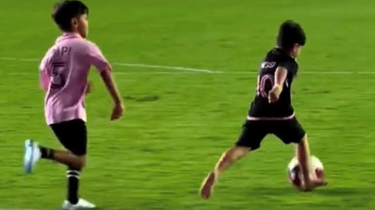 Ciro, Mateo y toda la magia en el campo de juego de Inter Miami.