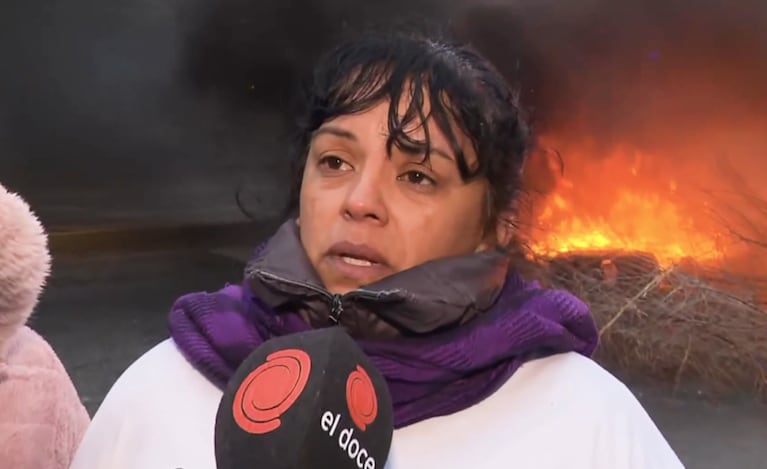 Clara, la madre del joven baleado en Ciudad Evita.