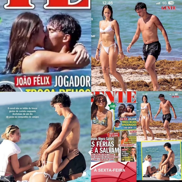 Clari Cremaschi, de ser “amiga” de Flaco López a sorprender a los besos con una estrella de Portugal
