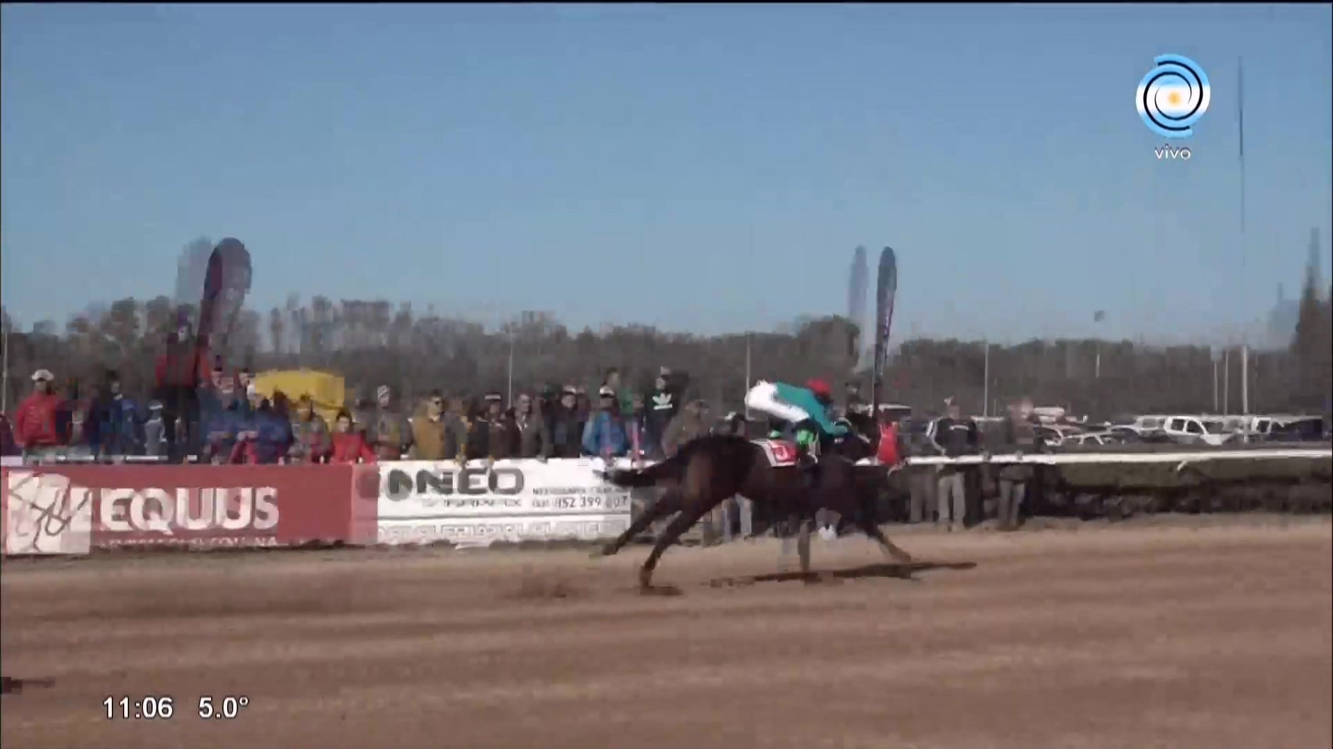 Clásico de 9 de julio en el hipódromo