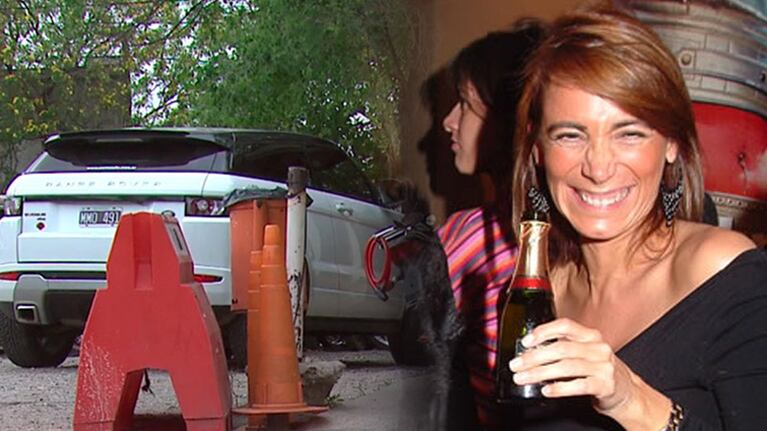Claudia Mestre y su amiga dieron negativo el control de alcoholemia.