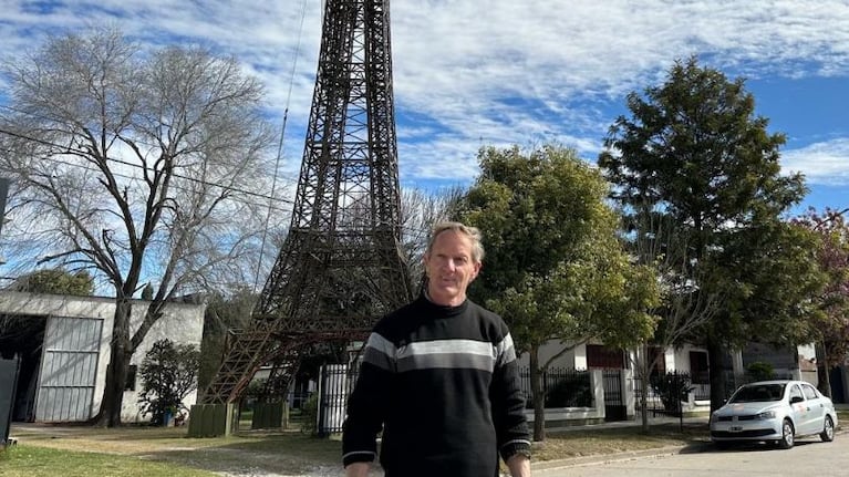 Claudio Marchetti, el creador de la "Torre de Alicia".