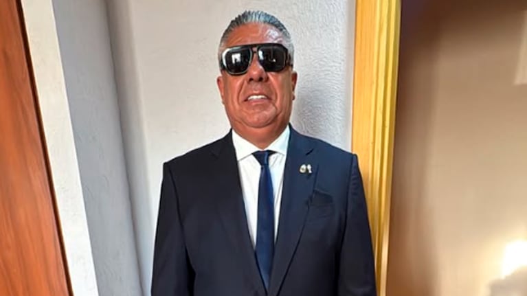 Claudio Tapia estuvo en el partido de la Selección en Córdoba.