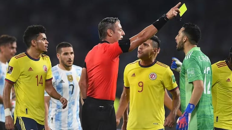 Claus arbitró un solo partido en la actual Copa América.