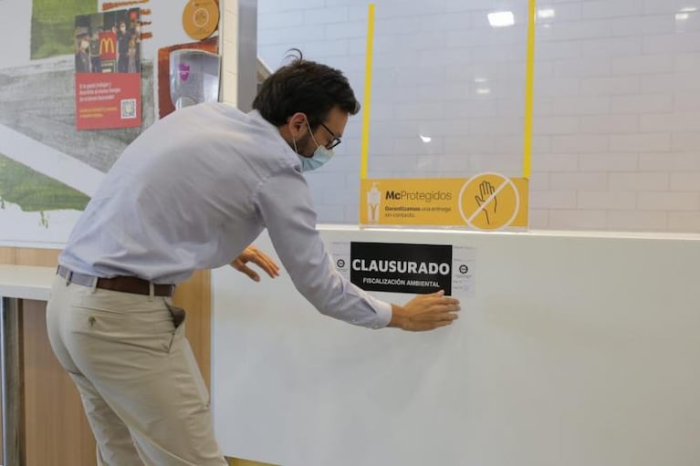 Clausuraron locales de McDonald's en Córdoba por el mal tratamiento de residuos