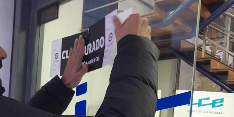 Clausuraron un local en Córdoba.