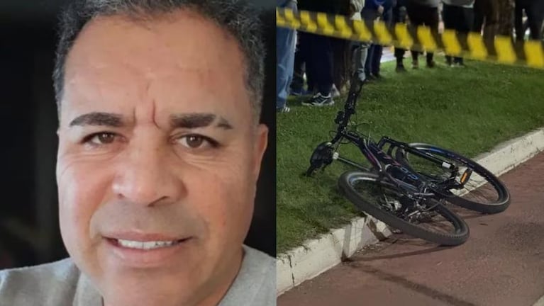 Cleocir Jorge dos Santos circulaba en su bici y murió tras un choque con peatones.