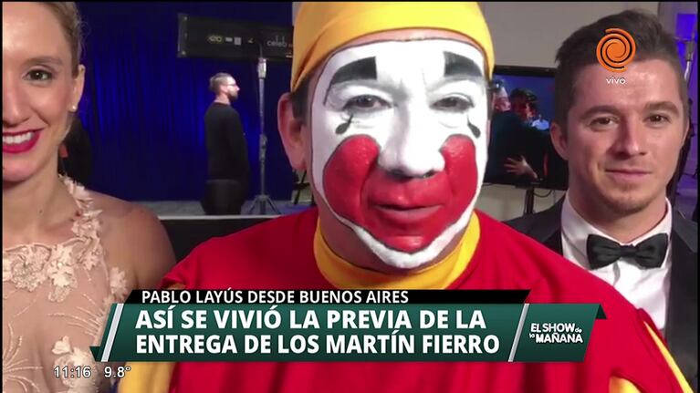 Cobertura exclusiva de los Premios Martín Fierro