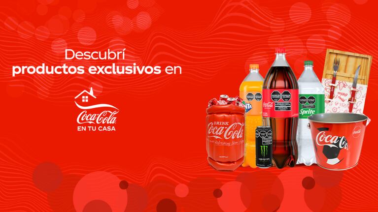“Coca-Cola en tu casa”: Llegó el nuevo Ecommerce Oficial: Coca Cola trae una nueva propuesta