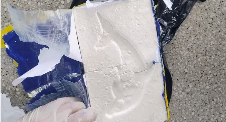 Cocaína secuestrada