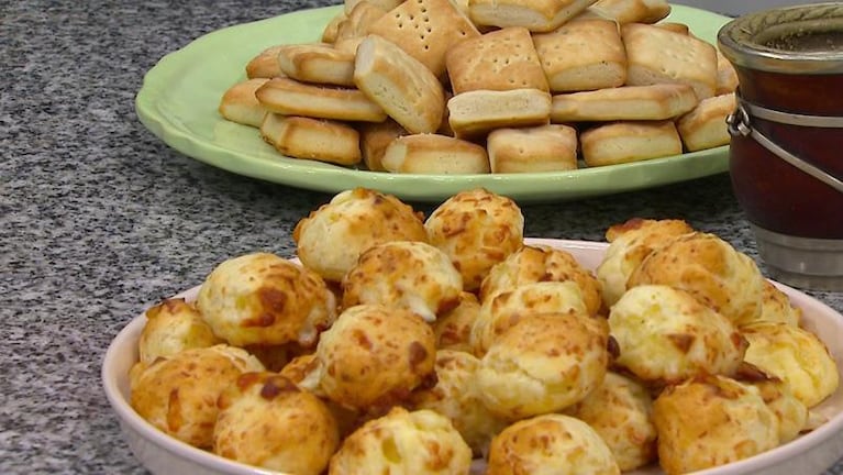 Cocinan Dos: chipá y bizcochitos de grasa, ideal para acompañar el mate