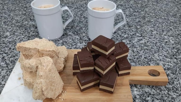 Cocinan Dos: marroc y mantecol caseros, golosinas deliciosas 