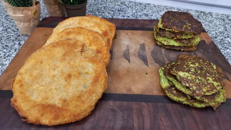 Cocinan Dos opciones vegetarianas: cómo hacer croquetas de brócoli y milanesas de soja