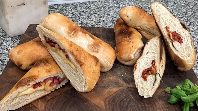 Cocinan Dos: panes rellenos en dos versiones exquisitas