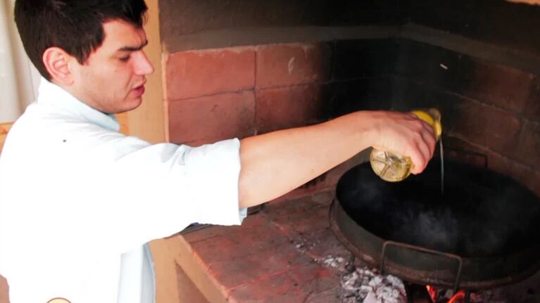 Cocinar con lo que hay: Carré de cerdo al disco con vegetales