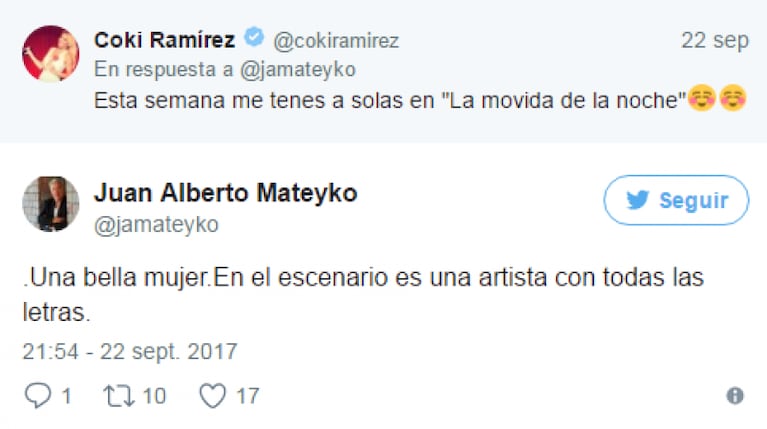 Coki Ramírez: "Por ahora, somos sólo amigos"