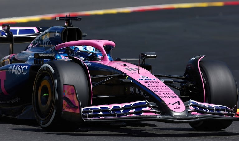 Colapinto el el Gp de Bélgica
