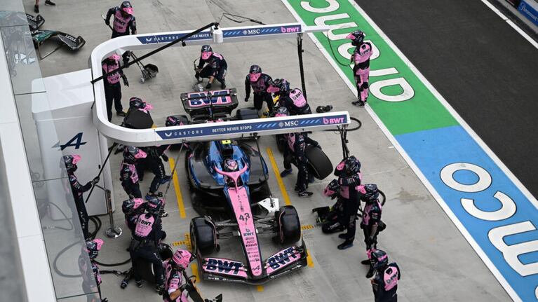Colapinto fue perjudicado en boxes y perdió mucho ritmo durante la carrera.