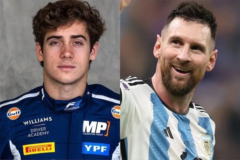 Colapinto y Messi