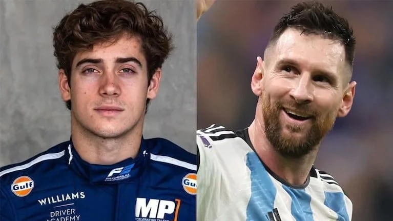 Colapinto y Messi