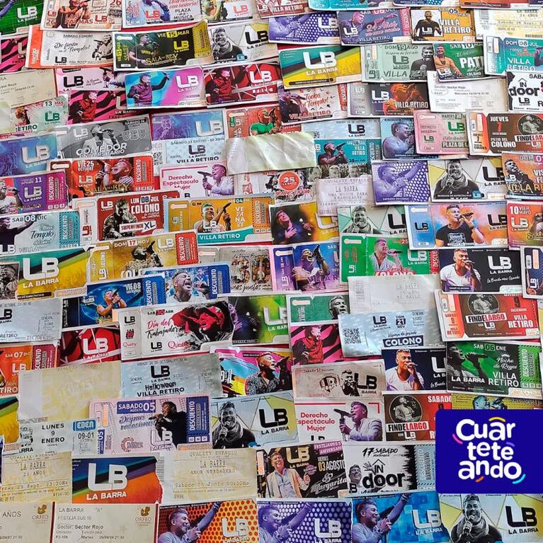 Coleccionistas cuarteteros: 15 años de recuerdos con La Barra