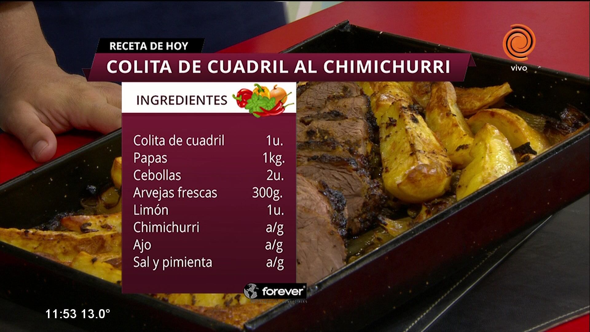 Colita de cuadril al chimichurri
