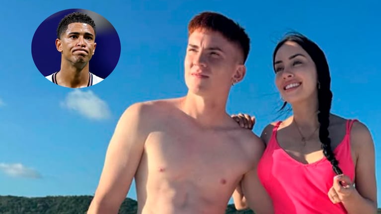 Colo Barco junto a su esposa, Yazmin Jaureguy.