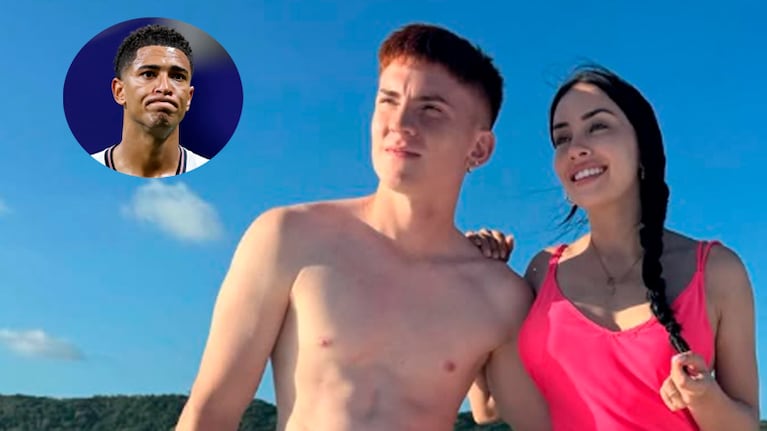 Colo Barco junto a su esposa, Yazmin Jaureguy.