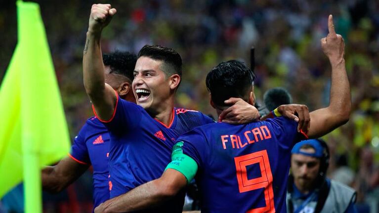 Colombia goleó 3-0 a Polonia y se mantiene con vida en el Mundial