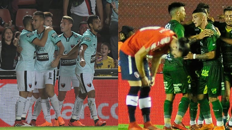 Colón goleó a Patronato y Defensa bajó a Independiente.