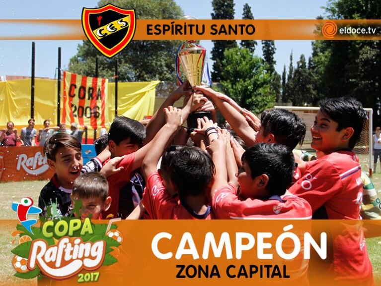 Colonia Caroya y Espíritu Santo, campeones 2017