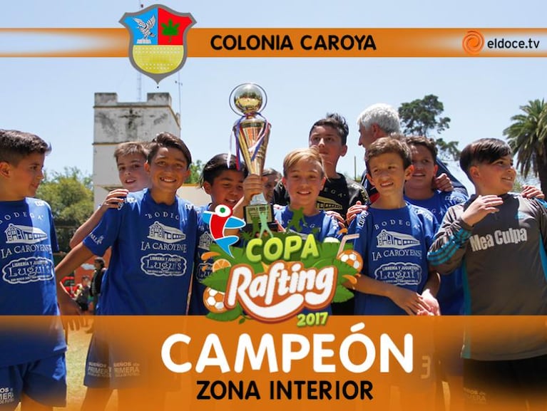 Colonia Caroya y Espíritu Santo, campeones 2017