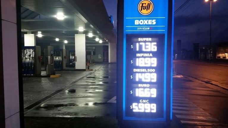 Combustibles: ya cuestan un 10 por ciento más