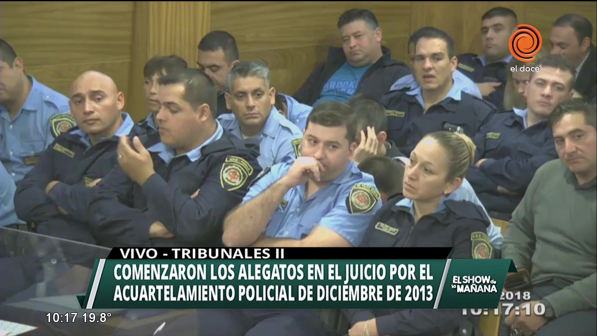 Comenzaron los alegatos por juicio a policías