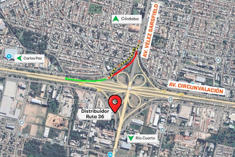 Comenzó la construcción del altonivel de avenida Vélez Sarsfield: qué pasará con el tránsito