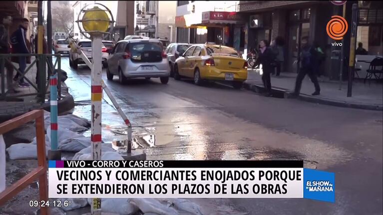 Comerciantes piden finalización de obra