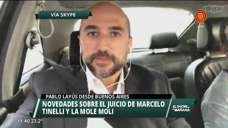 Comienza el juicio de Marcelo Tinelli y "La Mole"