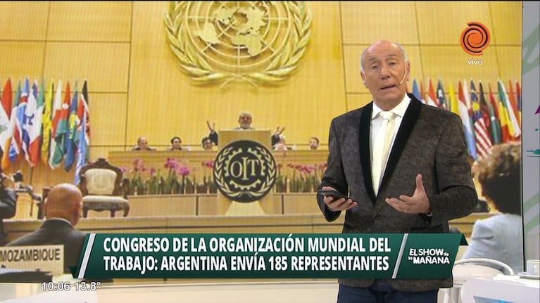  Comitiva argentina récord para el Congreso del Trabajo